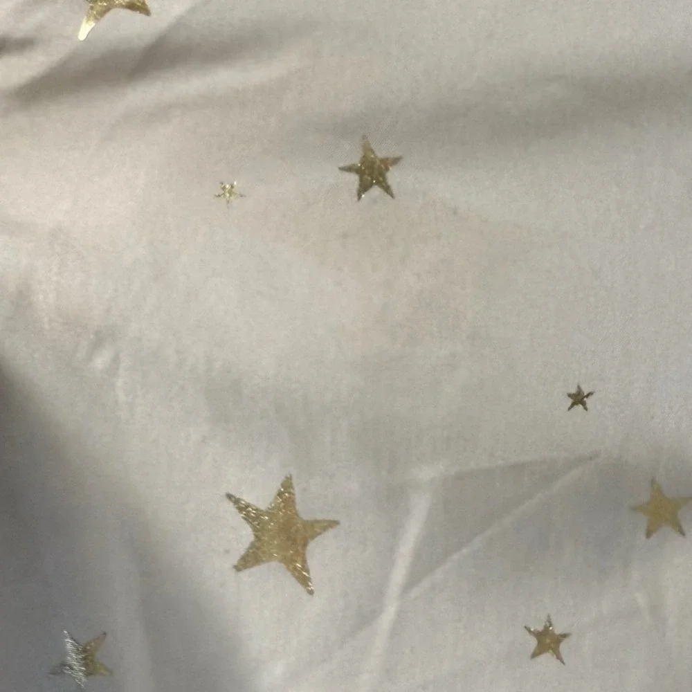 Carter's Girls Beige Gold Star Print Hooded Rain Jacket Size‎ 6 Outerwear